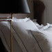 Hotel Percale pudebetræk 50x60 cm hvid/blå 
