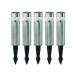 LED Solcellepullerter 5-pack sort
