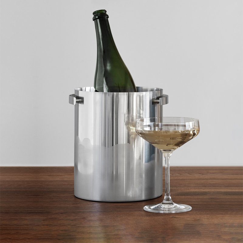 Arne Jacobsen champagnekøler steel