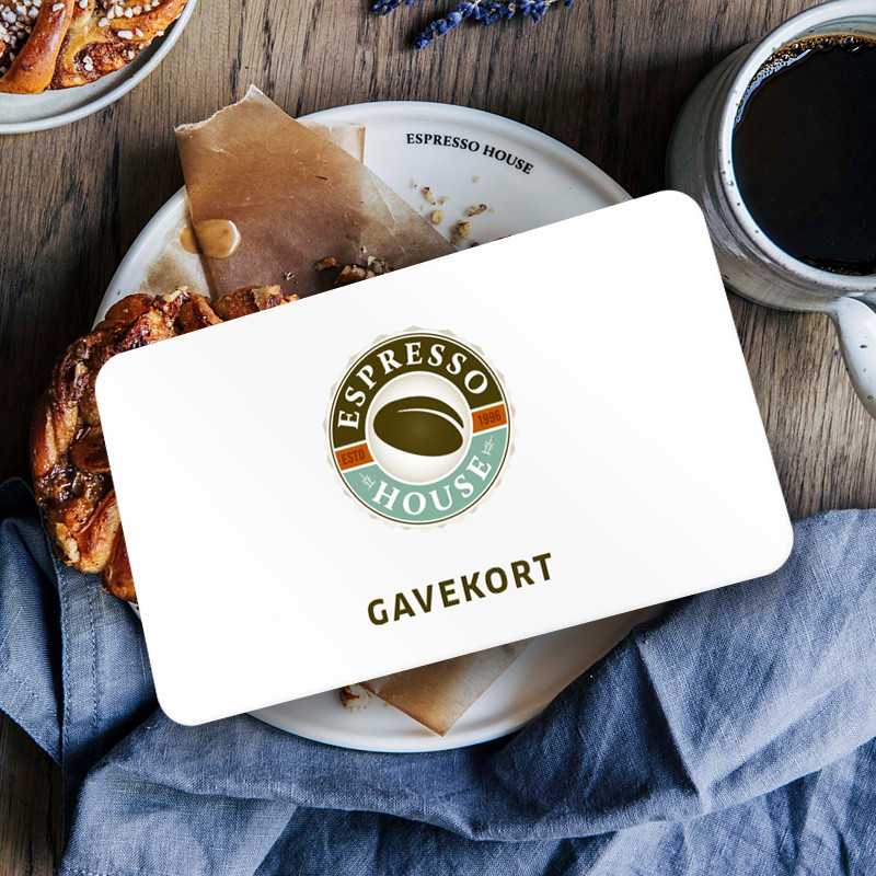 Musling Forkert Frisør Espresso House Valgfritt Bakvaerk, Gavekort 47142 | SAS EuroBonus Shop