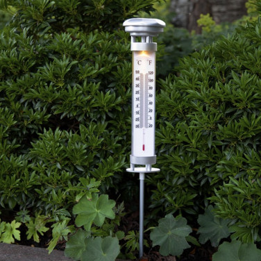 Solcelleladet Udendørs Termometer