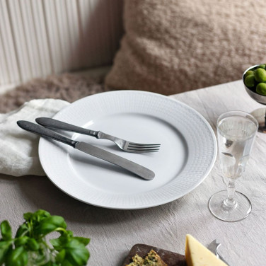 Swedish Grace Plade 27 cm Hvid