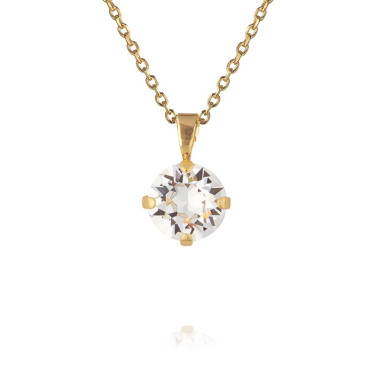 Halskæde Classic Petite Gold Crystal