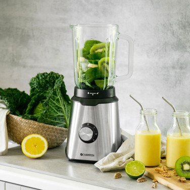 Blender 1,5L 600W Glaskande Rustfrit stål