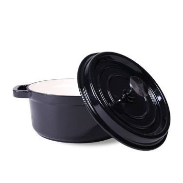 Støbejernsgryde YoKama 4,2L – Sort