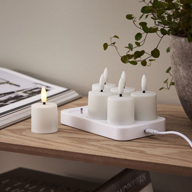 LED-lys 6-pak Flamme Charge
