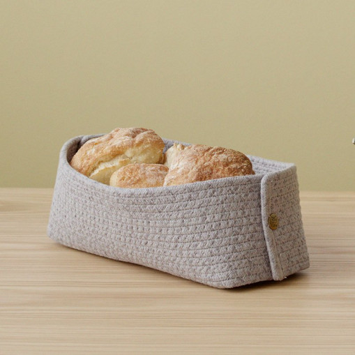 KNITIT Brødkurv Grå