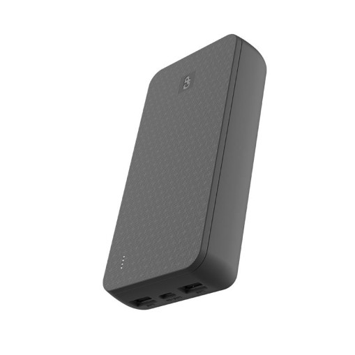 Powerbank Plus 20 000 mAh Sort