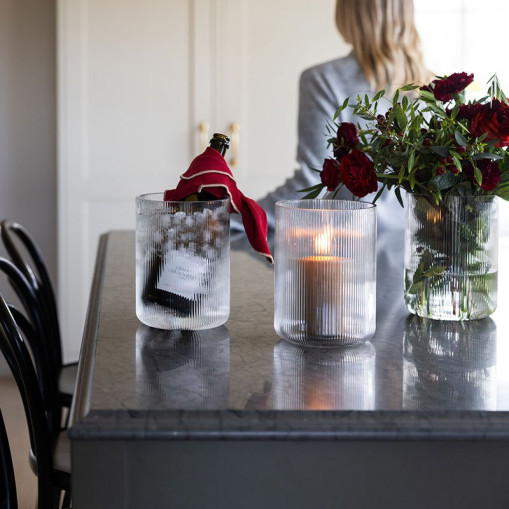 Blanka Vase/Vinkøler/Lyslygte Klar