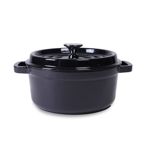 Støbejernsgryde YoKama 4,2L – Sort