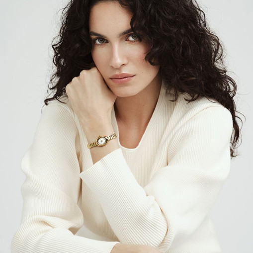 Ur Belle Oval Petite Guld