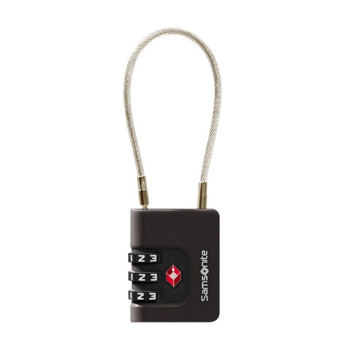 Kabellås med 3-cifret TSA-kode