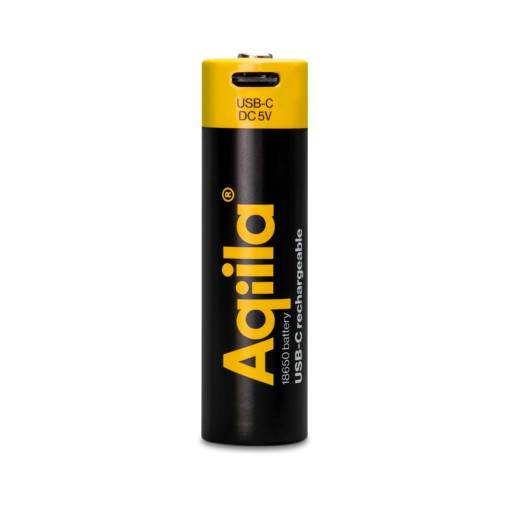  18650 USB-C genopladeligt batteri 