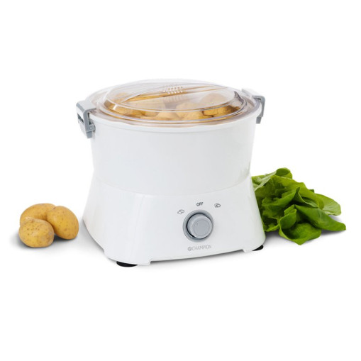 Kartoffelskræller 1 kg m. salatslynge PS110 Hvid