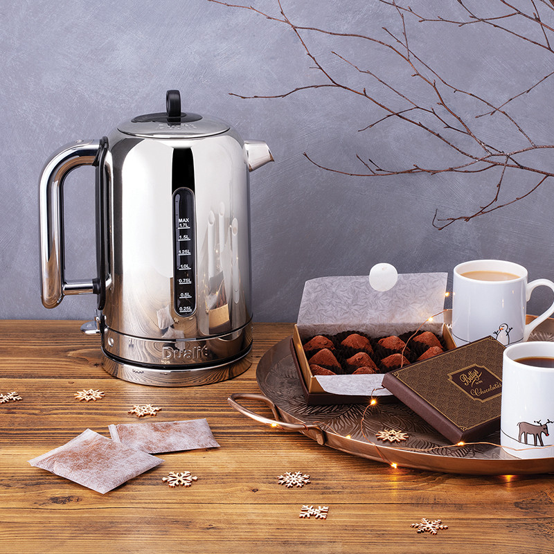 Dualit classic kettle polished stainless steel top