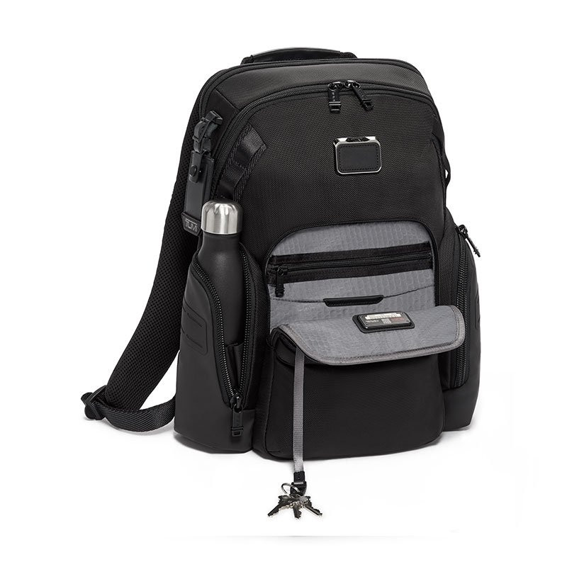 Alpha Bravo Navigation Backpack Black, TUMI | SAS EuroBonus Shop