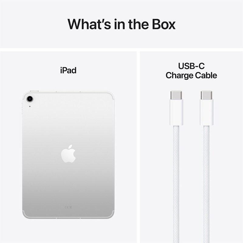 iPad 11 (2025) Wi-Fi + Cellular 128GB - Silver, Apple | SAS