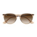 Sunglasses Erika Shiny Transparent Brown