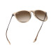 Sunglasses Erika Shiny Transparent Brown