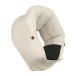 Neck pillow with hood Bondi Beige