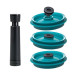 Set three lids one pump three stoppers