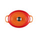 Oval risotto pot 27 cm Volcanic