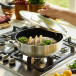 Serving pan with lid