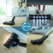 Stick vacuum with mop