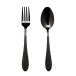 Frost Appetizer Cutlery 8 pcs Black