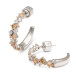 Meadow Avantgarde Earring Light Champagne