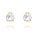 Mini Carlotta Earring Gold Crystal