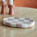 Petrea Plate Pink Marble