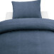 2-Piece Bedding Set Washed Navy Blue