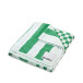 Bath towel Rio 90x150 cm green/white