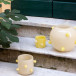 Candle Holder Arlo XS yellow/beige
