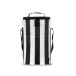 rPET City striped cooler bag tall 9 liters black/white