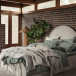 Satina Duvet Cover Green 150x210 cm