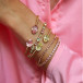 Bracelet Mini drop Gold Light Rose