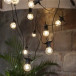 LED light string Circus Small Filament, 20 bulbs