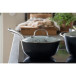 Sautés saucepan in lightweight cast iron with glass lid, 20 cm