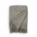Bornholm Wool Throw Light Grey