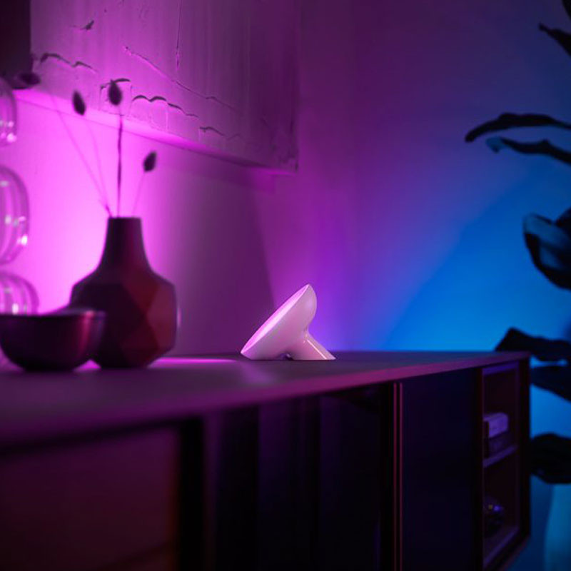 schreeuw Omhoog oogsten Hue Bloom Mulicolor Lamp, Philips Hue 23953 | SAS EuroBonus Shop