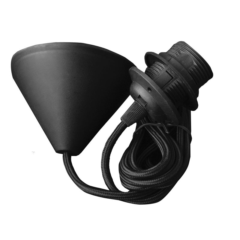 Lamp cord black