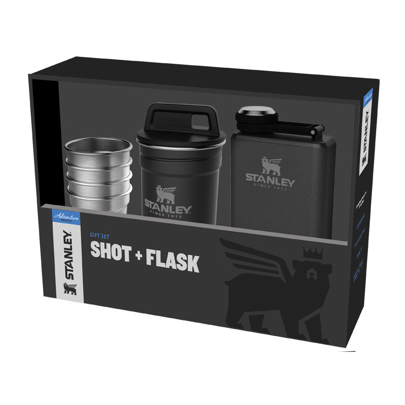 Stanley Adventure Steel Shots & Flask Gift Set