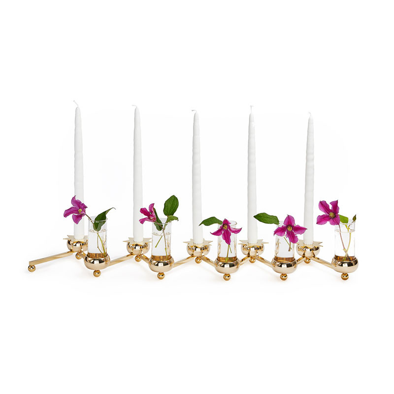 Constella Ljusstake, Brass 10 hål