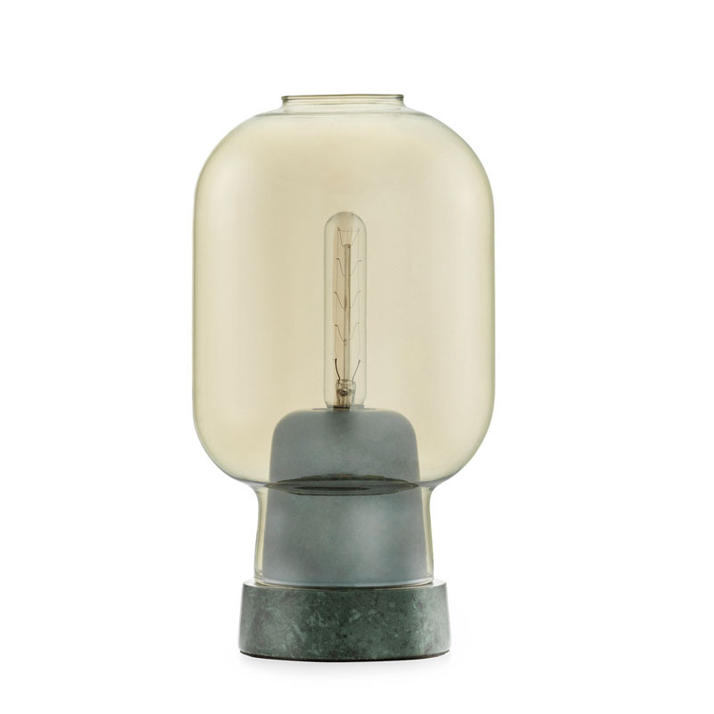 Amp Table Lamp gold/green