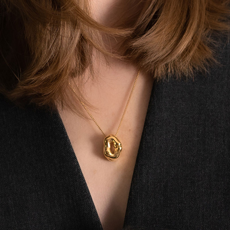 Chunky Petit Necklace Gold