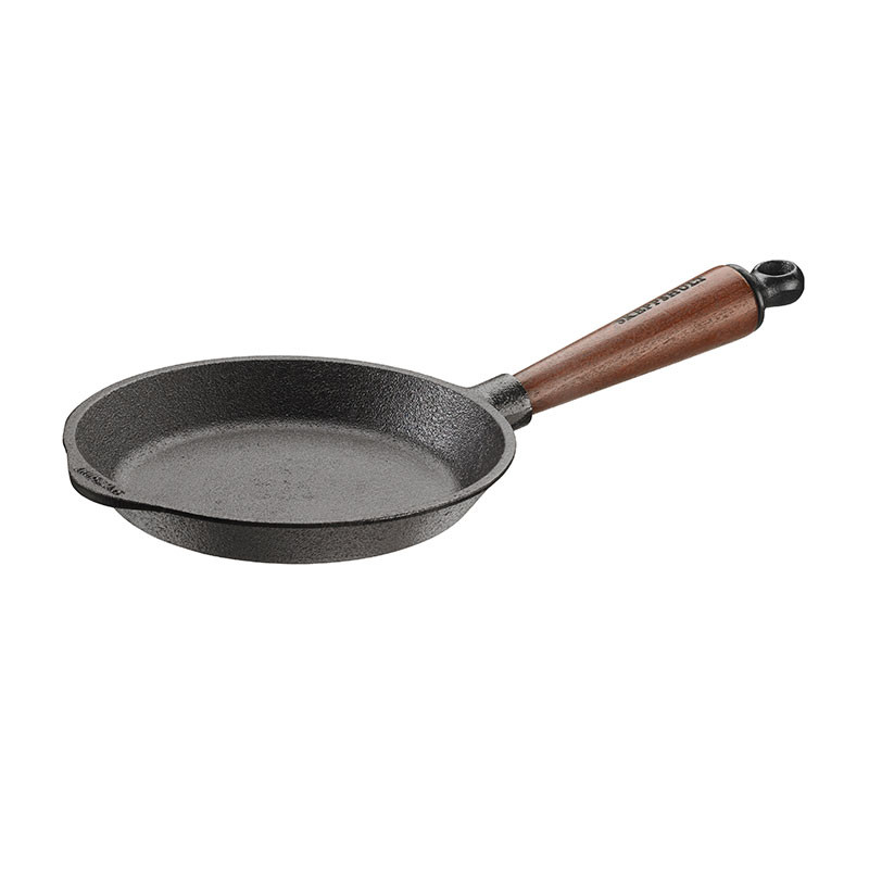 Frying Pan 18 cm Wooden Handle