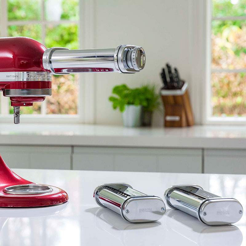 KitchenAid Pasta Roller & Cutter Set - Red