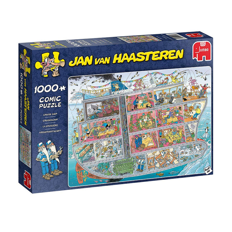 Puzzle Jan van Haasteren Cruise Ship 1000 pieces